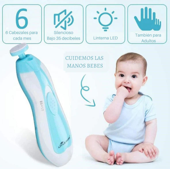 LIMA ELÉCTRICA PULIDOR DE UÑAS PARA BEBÉ