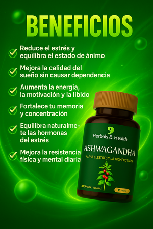 ASHWAGANDHA X 60 CAP HOMEOPATICO